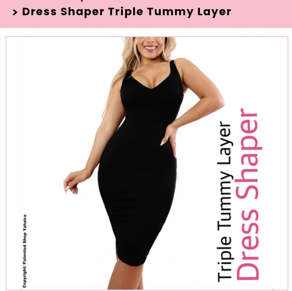 Yahaira Tummy control dress